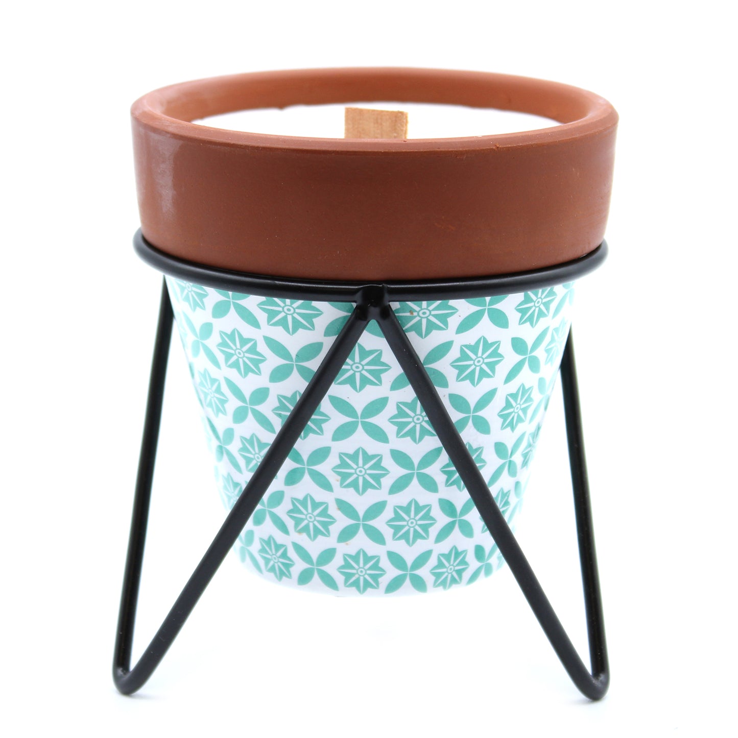 Agnes and Cat Aromatherapy Candle with Rosemary Essential Oil