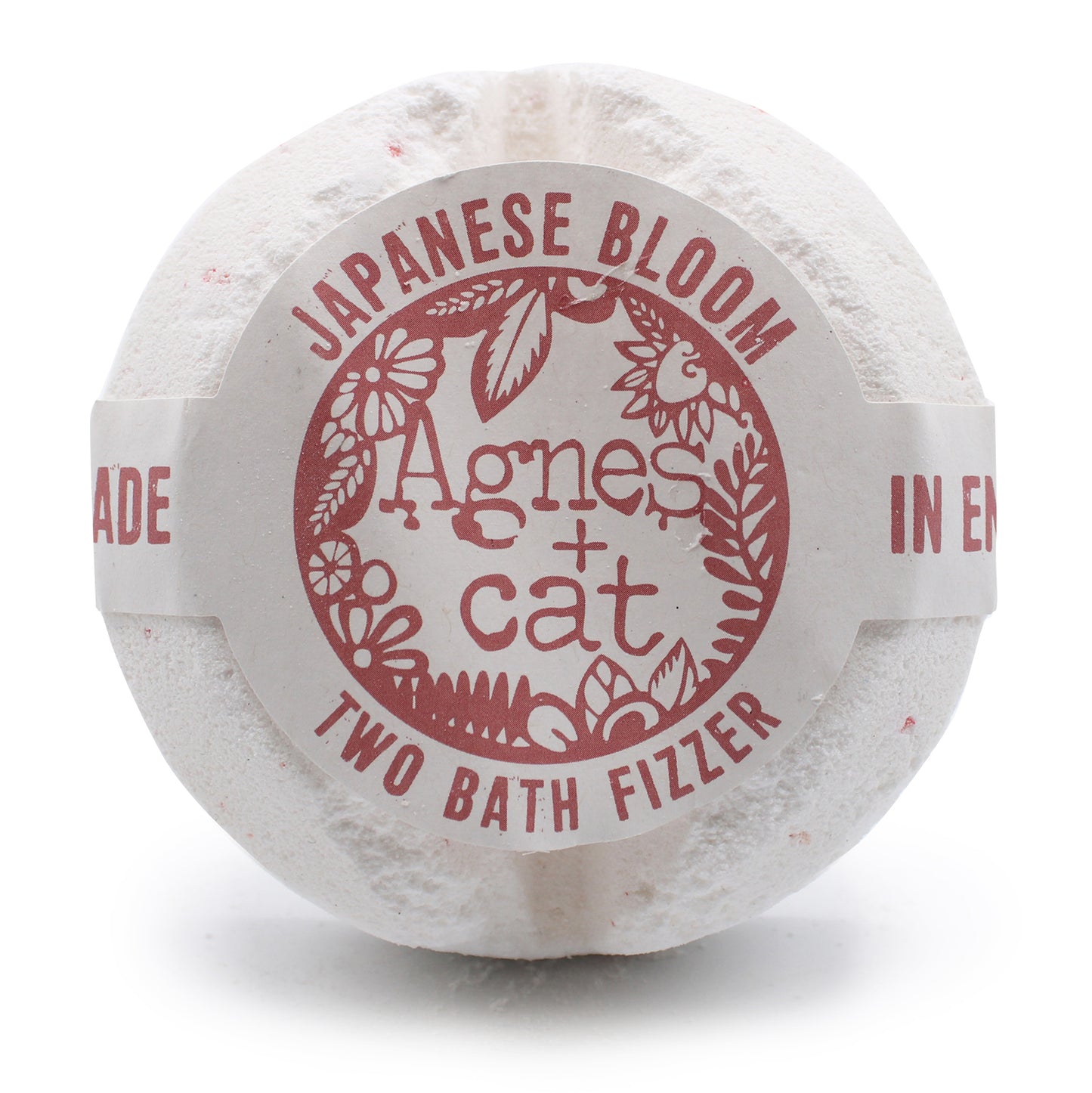 Agnes+Cat Bath Fizzer 210g - Japanese Bloom