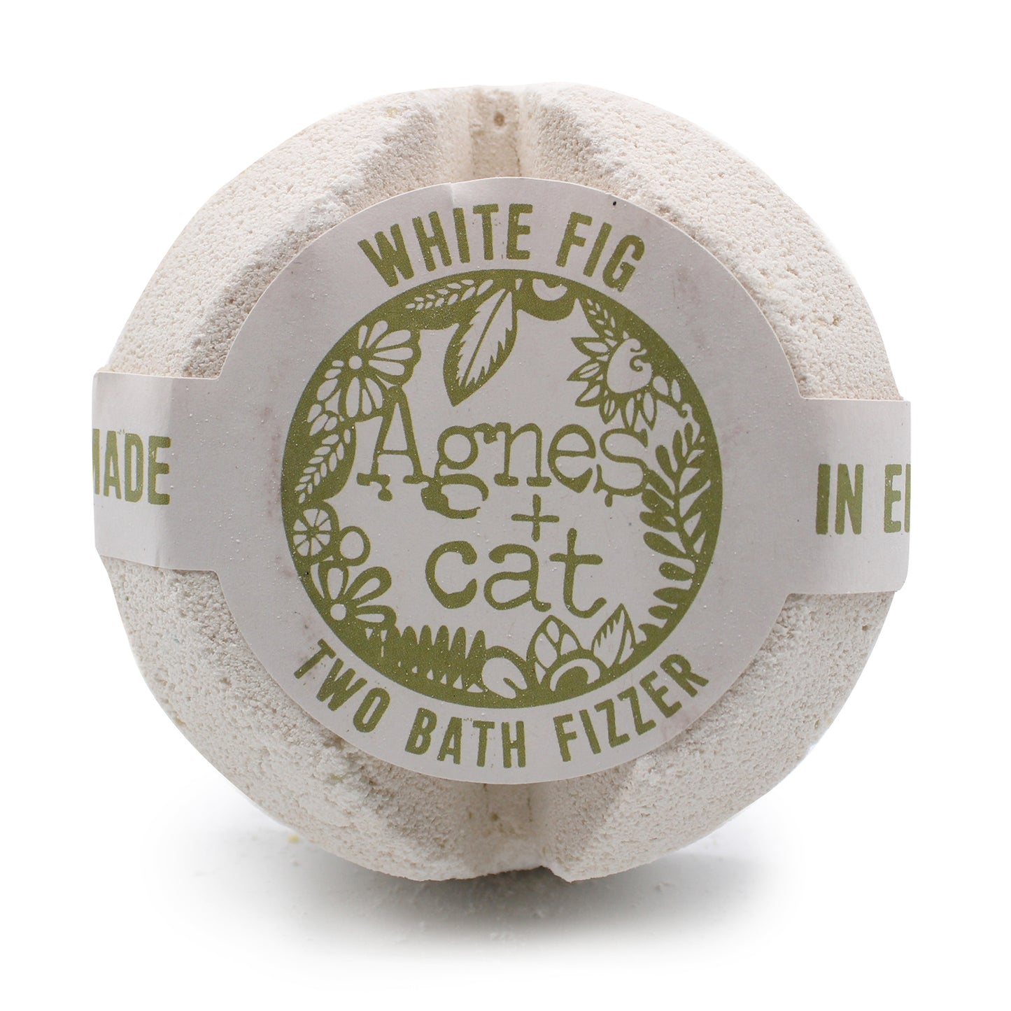 Agnes+Cat Bath Fizzer 210g - White Fig