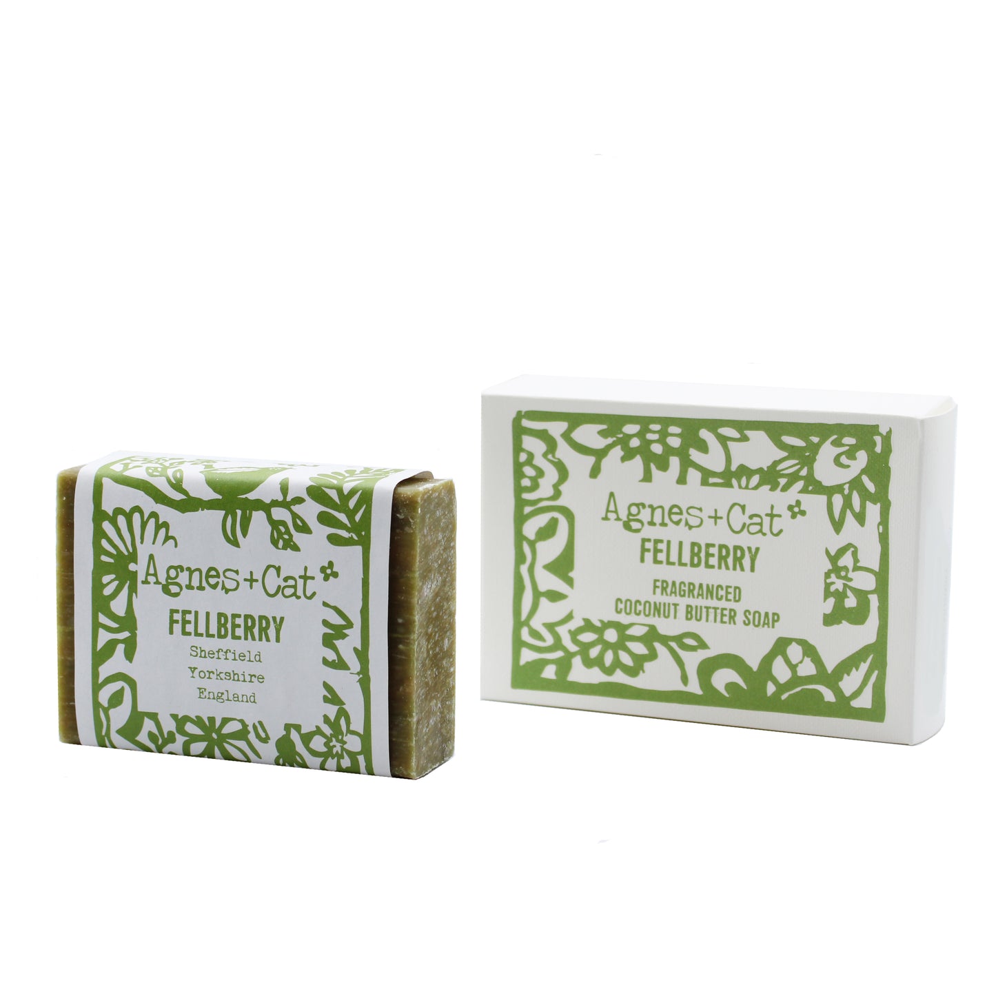 Agnes+Cat Handmade 140g Coconut Butter Soap - Fellberry