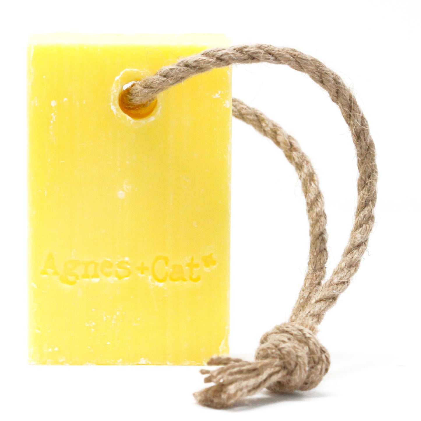 Agnes+Cat Soap On A Rope 150g - Fresh Citrus