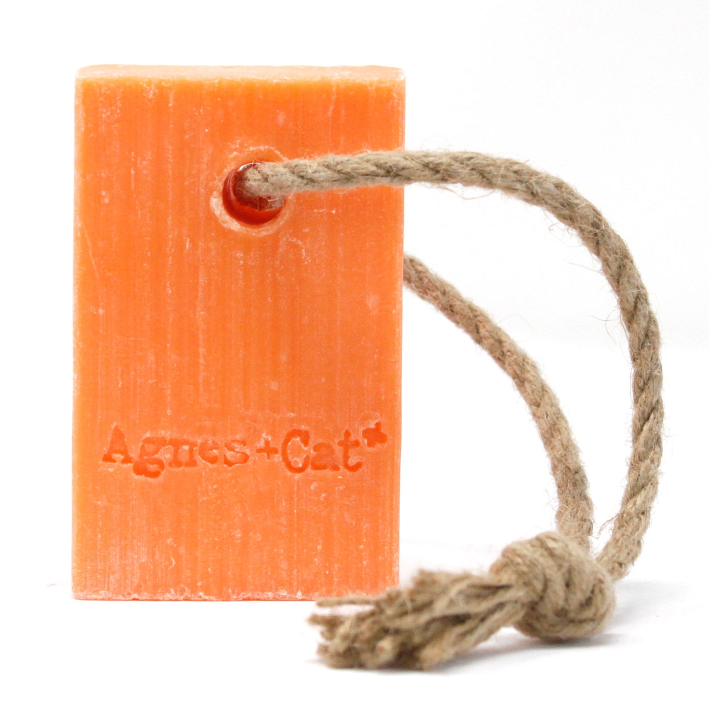 Agnes+Cat Soap On A Rope 150g - Clementine