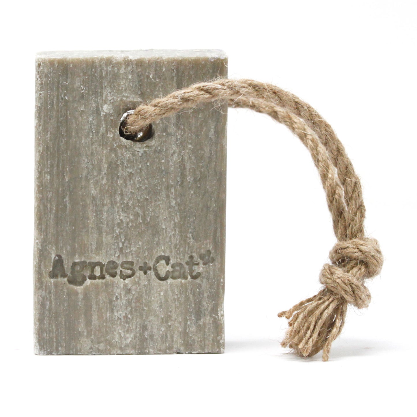 Agnes+Cat Soap On A Rope 150g - White Fig