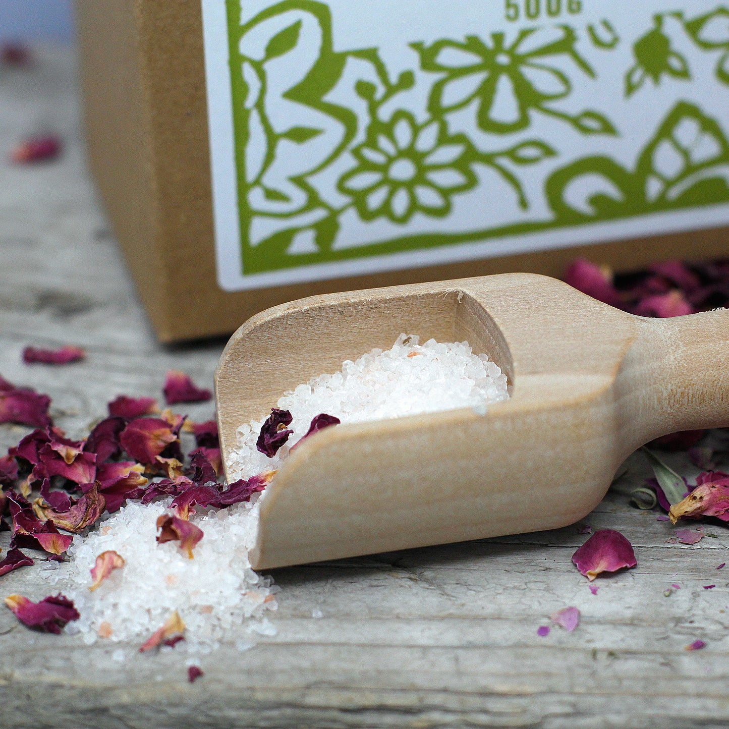 Agnes+Cat 500g Himalayan Bath Salt - Ylang and Rose