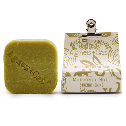 Agnes+Cat Moroccan Roll Solid Shampoo 60g