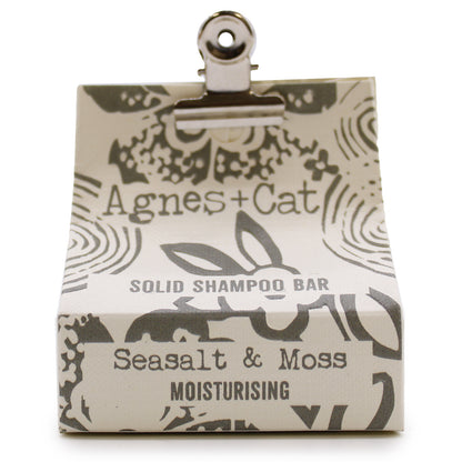 Agnes+Cat Sea Salt & Moss Solid Shampoo 60g