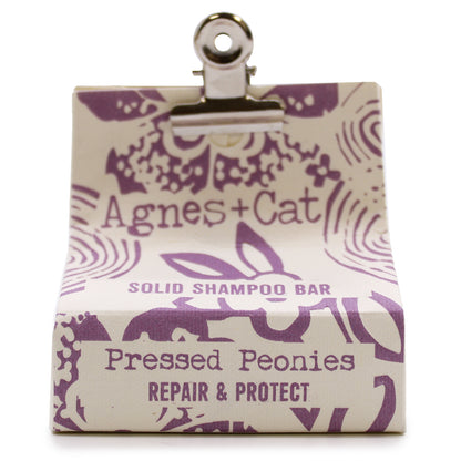 Agnes+Cat Pressed Peonies Solid Shampoo 60g